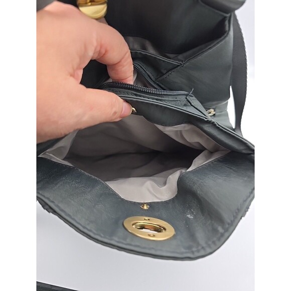 Baggallini Gray Nylon Expandable Purse Backpack For Traver Or Everyday main image 6